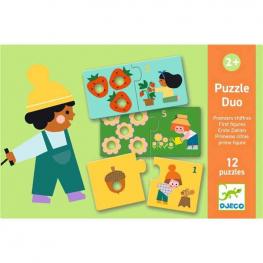 Puzzle Dúo Primeras Cifras (DJECO 38272)