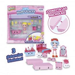 HAPPY PLACES - PACK 1 MUÑECA + 13 SHOPKINS