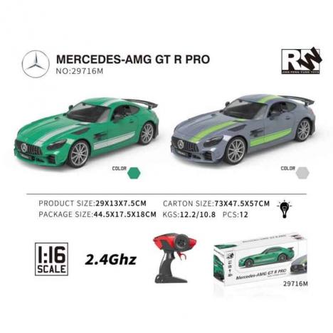 Coche Mercedes AMG GT 1:16 Radio Control Modelos Surtidos