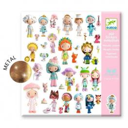 Pack 160 Stickers El Pequeño Mundo de las Tinyly (DJECO 39286)