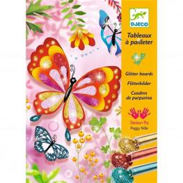 Cuadros Purpurina Mariposas (DJECO 39503)