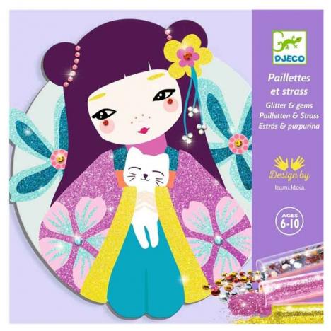 Cuadros Purpurina Onnanoko (DJECO 39523)