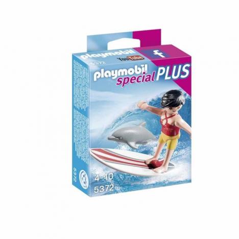 PLAYMOBIL SURFISTA CON TABLA DE SURF.