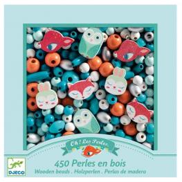 Perlas de Madera Pequeños Animales (DJECO 39807)