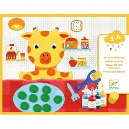 Pintura con Esponja Las Aventuras de los Peluches (DJECO 39880)