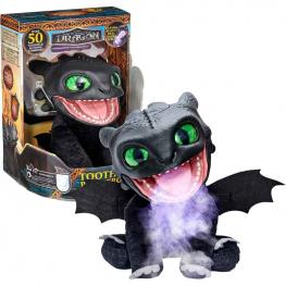 Cómo Entrenar a tu Dragón Desdentao Real Fx Peluche Interactivo (Famosa RE000000)