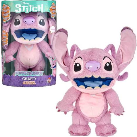 Chatty Angel Stitch Real Fx Peluche Interactivo (Famosa RE003000)