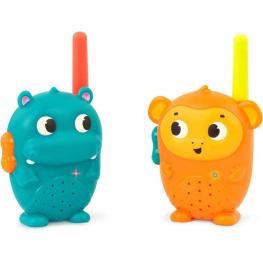 Walkie Talkies Hipopótamo y Mono (BToys 72052)