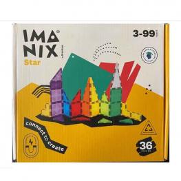 Imanix Construcción Magnética 36 Piezas  (Imanix 350036)