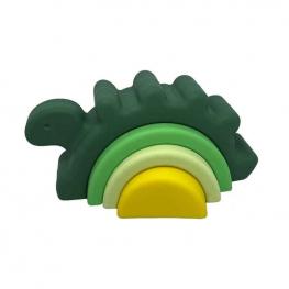 Weibo Dinosaurio Verde de Silicona