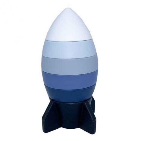 Weibo Cohete Espacial Apilable de Silicona