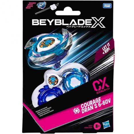 Beyblade X Kit Inicial Courage Dran S 6-60V (Hasbro F1677)