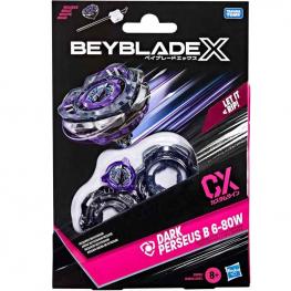 Beyblade X Kit Inicial Dark Perseus B 6-80W (Hasbro F1680)