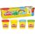 Play-Doh Pack de 4 Botes Colores Clásicos (Hasbro G0688)