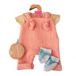 Nenuco Ropita en Percha Peto Rosa 35cm.
