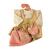Nenuco Ropita en Percha Vestido Beige 42cm.