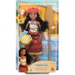 Princesas Disney - Muñeca Vaiana 2 Aventura Musical de Vaiana (Mattel JBT62)