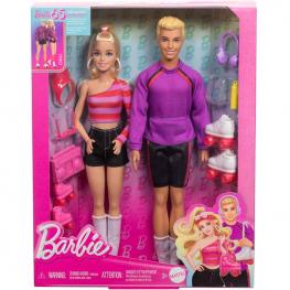 Barbie y Ken Patinadores Pack 65 Aniversario (Mattel HXK90)