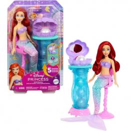 Princesas Disney - Muñeca Ariel con Tocador Desplegable (Mattel JBF86)