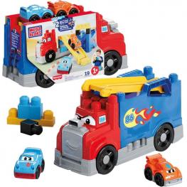 Mega Camión de Carreras y Construcción  (Mattel JFR29)