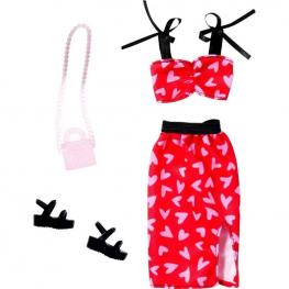 Barbie Moda Look Completo - Corazones (Mattel HYV23)