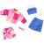 Barbie Pack 2 Modas - Cuadrados y Corazones (Mattel HRH42)