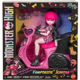 Monster High Draculaura con Scooter Vamptástico (Mattel JDR61)