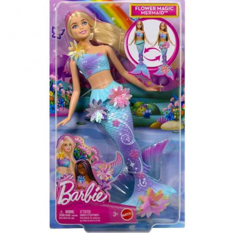 Barbie Sirena Flores Mágicas (Mattel JDM72)