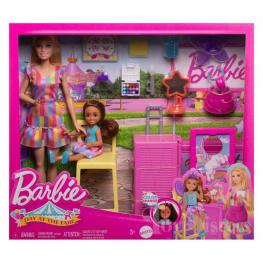 Barbie y Chelsea Puesto de Maquillaje (Mattel JFL61)