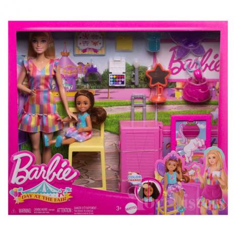 Barbie y Chelsea Puesto de Maquillaje (Mattel JFL61)