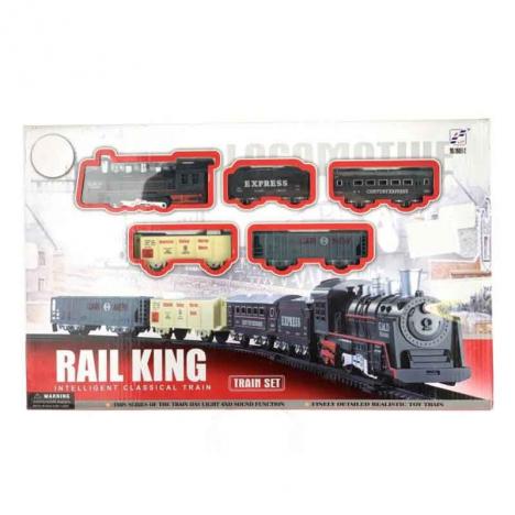 Tren Clásico con Vías Luz y Sonido