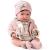 Muñeca Recién Nacida con Peso Pipa Paseo con Mordedor 42 cm. de Antonio Juan.
