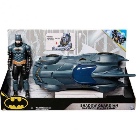 Batman Batmobile con Figura Batman 30cm (Spin Master 6070521)