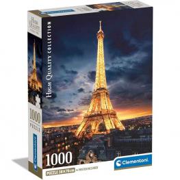 Puzzle Torre Eiffel 1000 piezas (Clementoni 39703)