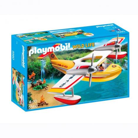 PLAYMOBIL HIDROAVION DE EXTINCION DE INCENDIOS.