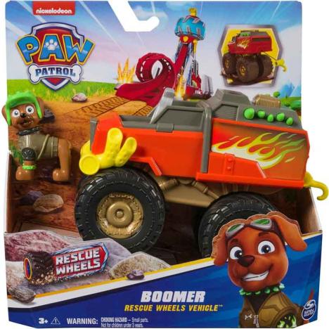 Patrulla Canina Rescue Wheels Boomer Vehículo y Figura (Spin Master 6070318)