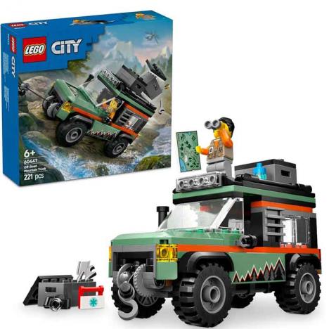 Lego 60447 City - Todoterreno 4x4 de Montaña