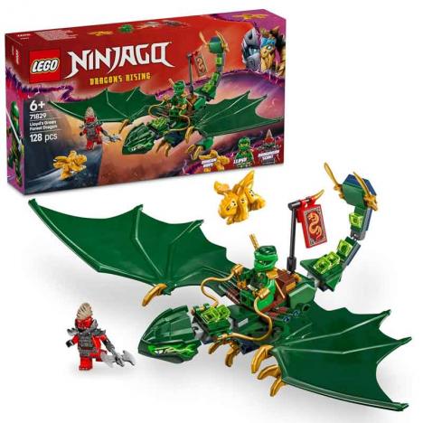 Lego 71829 Ninjago - Dragón Verde del Bosque de Lloyd