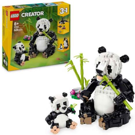Lego 31165 Creator - Fauna Salvaje: Familia de Pandas