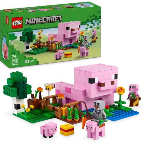 Lego 21268 Minecraft - La Casa Cerdo Bebé