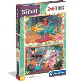 Puzzle Stitch 2 X 60 Piezas (Clementoni 24822)