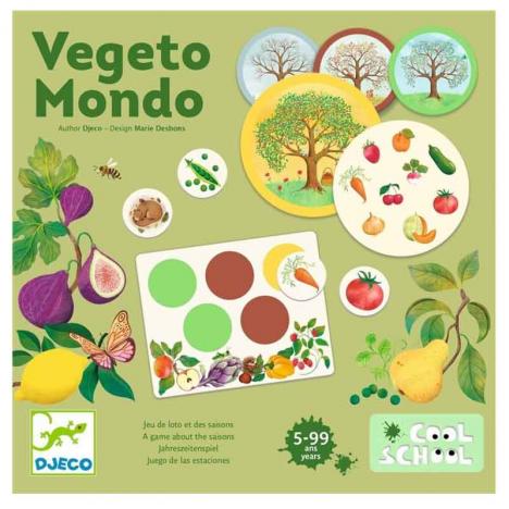 Juego Cool School Vegeto Mondo (DJECO 30809)