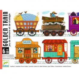 Juego de Cartas Golden Train (DJECO 35084)