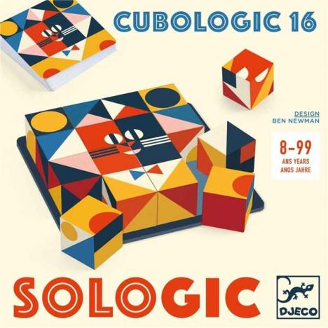 Juego Sologic Cubologic 16 (DJECO 38576)