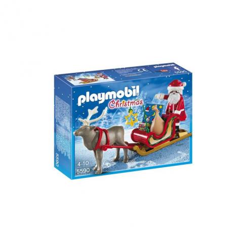 PLAYMOBIL TRINEO DE PAPA NOEL CON RODEO.