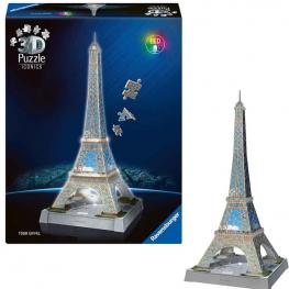 Puzzle 3D Torre Eiffel Led