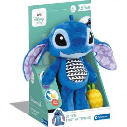 Disney Baby - Peluche  Stitch Primeras Actividades (Clementoni 17918)