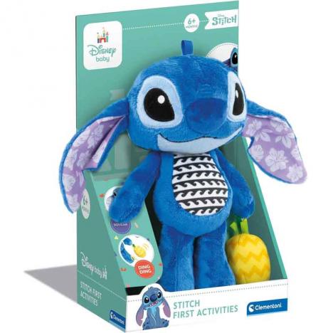 Disney Baby - Peluche  Stitch Primeras Actividades (Clementoni 17918)