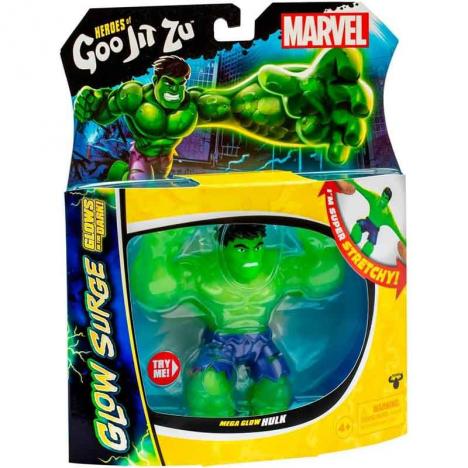 Goo Jit Zu - Figura Hulk Brilla en la Oscuridad (Bandai 42714)