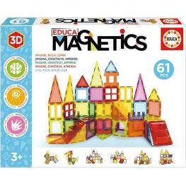 Magnetics Juego de Construcción 3D 61 piezas.